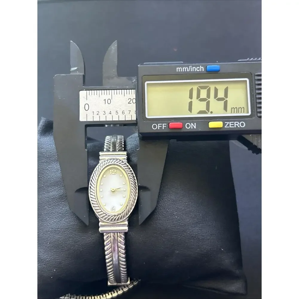 Silver Tone White Dial Women’s Quartz Watch
